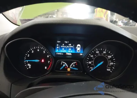 2018 Ford Focus Se из США, поврежденный, VIN 1FADP3F26JL264174